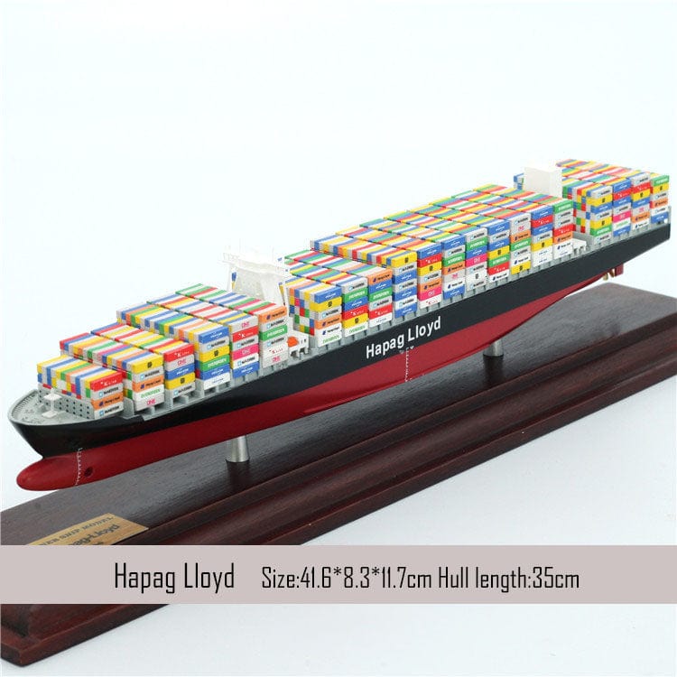 Banboring Black-1 Shipping Container Ship Model(1:1000)