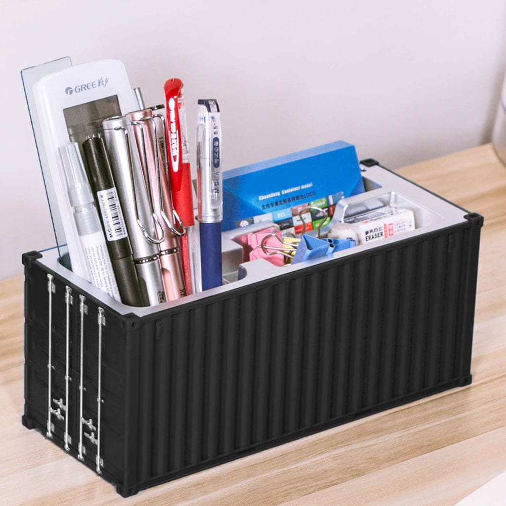 Banboring Black Customization Pen Holder