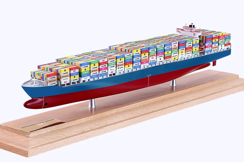 Banboring Black&Red-1 Customization Shipping Container Ship Model(1:1000)