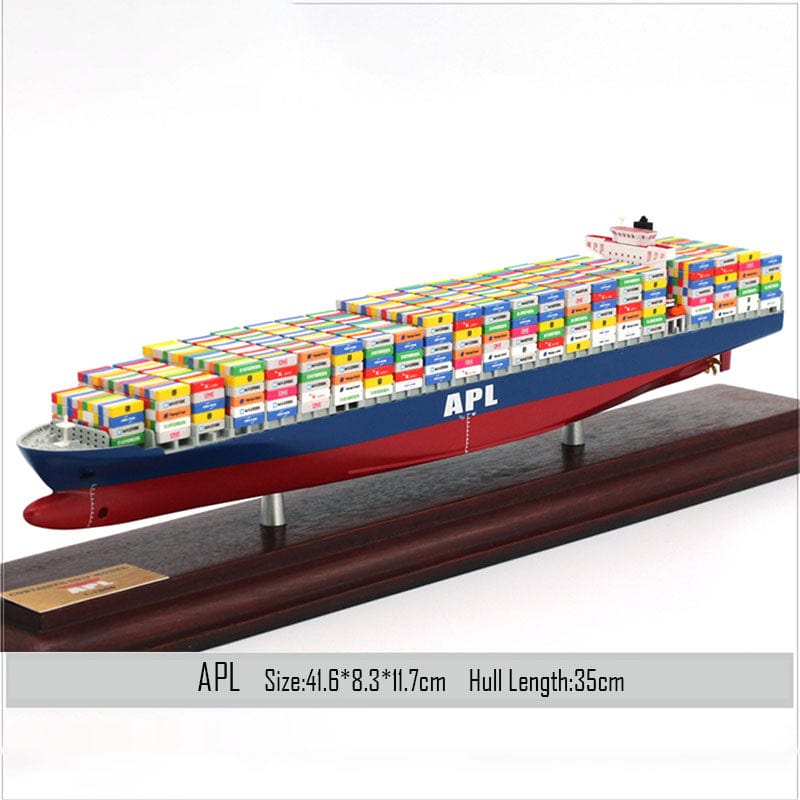 Banboring Blue-1 Shipping Container Ship Model(1:1000)