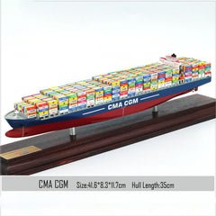 Banboring Blue-5 Shipping Container Ship Model(1:1000)