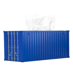 Banboring Blue Customization 1:24 Container Tissue Box