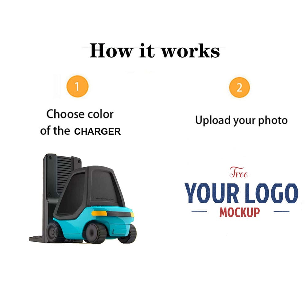 Banboring Blue Customization Forklift Wireless Charger