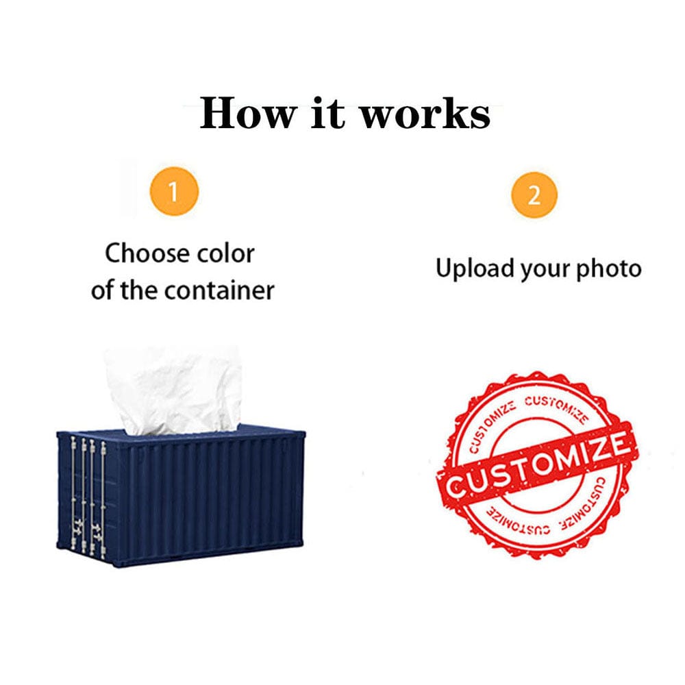 Banboring Customisation Tissue Box