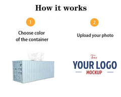 Banboring Customization 1:24 Container Tissue Box