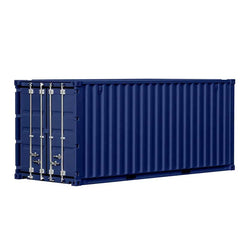 Banboring Dark Blue Customization 1:24 3D Container Model