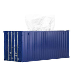 Banboring Dark Blue Customization 1:24 Container Tissue Box