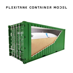 Banboring Flexitank Container 3D Model Scale 1:20