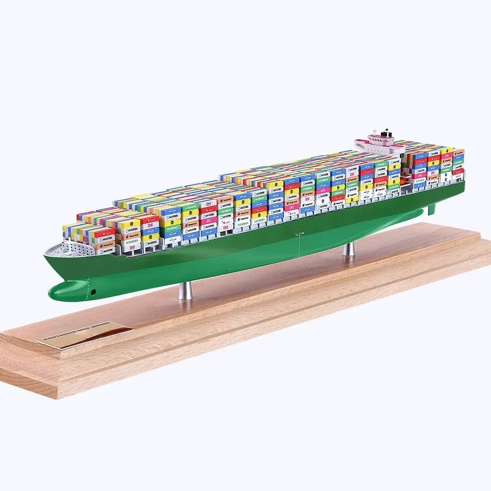 Banboring Green&Green-1 Customization Shipping Container Ship Model(1:1000)