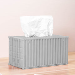 Banboring Grey Customisation Tissue Box