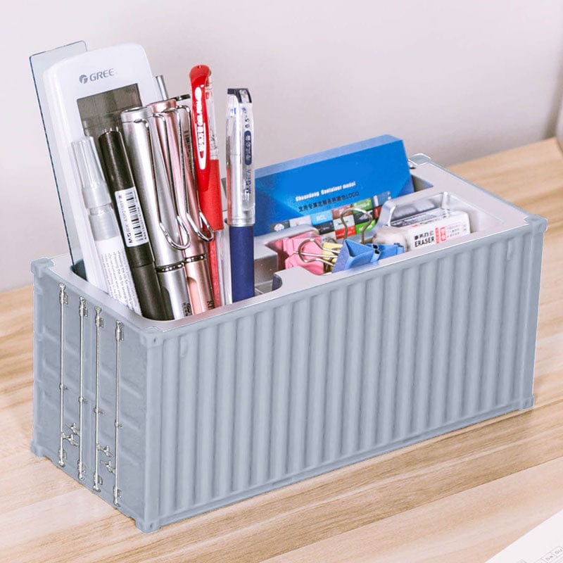 Banboring Grey Customization Pen Holder
