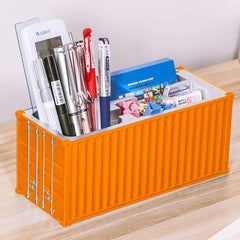 Banboring Orange Customization Pen Holder