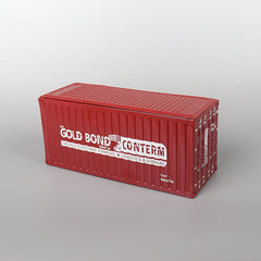 Banboring Red Handmade Container Storage Box 1:25