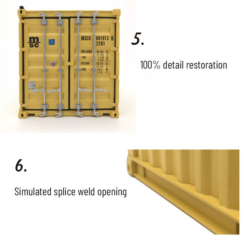 Banboring Shipping Container 3D Model Scale 1:20