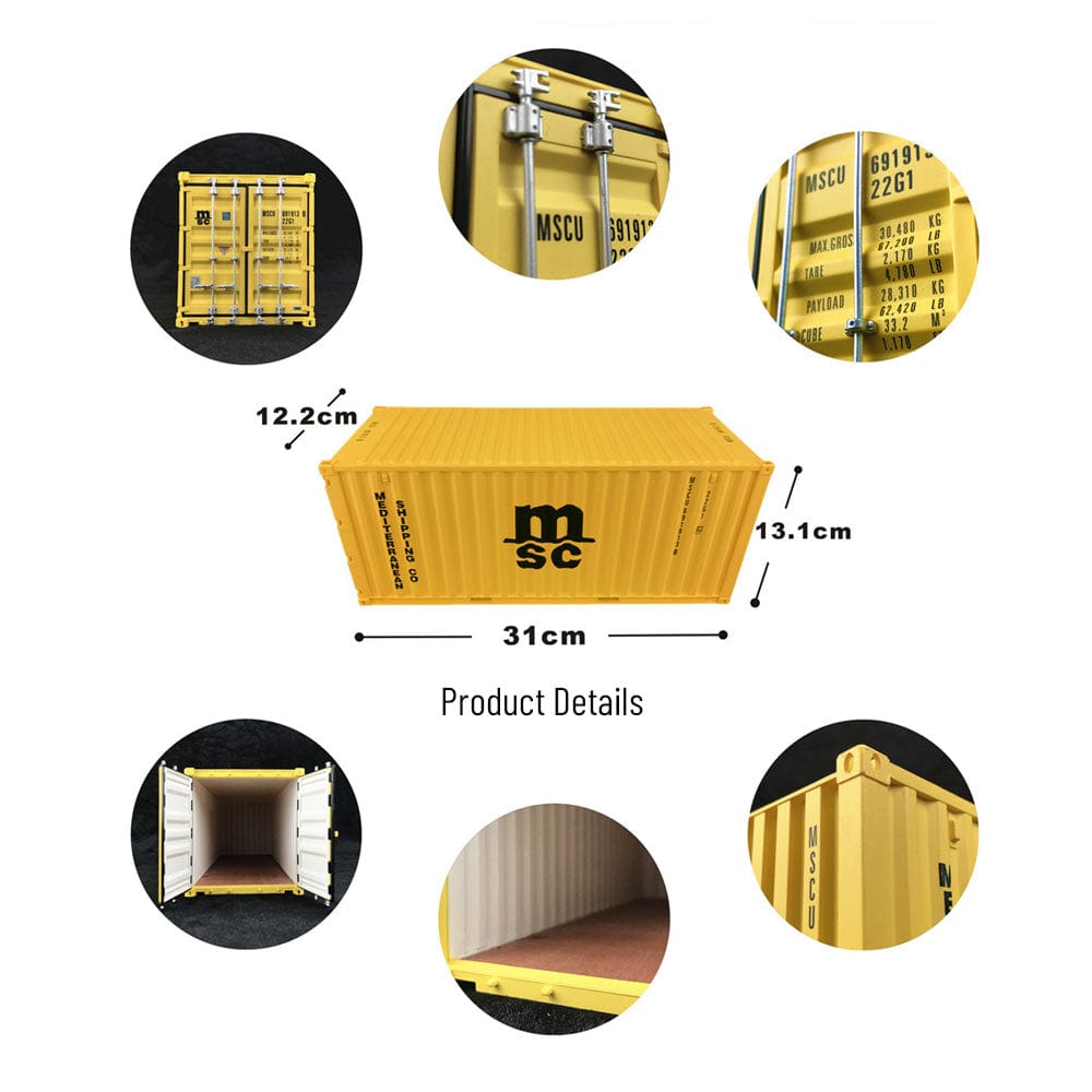 Banboring Shipping Container 3D Model Scale 1:20