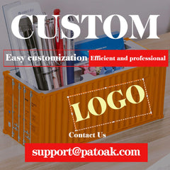 Banboring Shipping Container Box Model Pen Holder