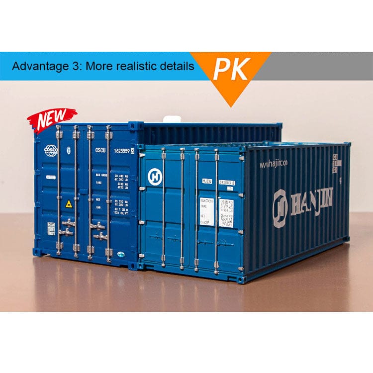 Banboring Shipping Container Model Flowerpot