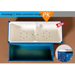 Banboring Shipping Container Model Flowerpot