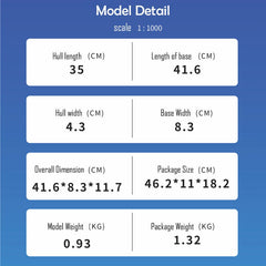 Banboring Shipping Container Ship Model(1:1000)