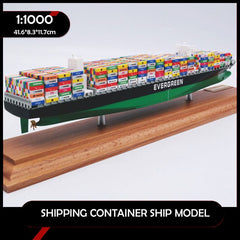 Banboring Shipping Container Ship Model(1:1000)