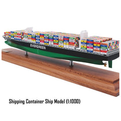 Banboring Shipping Container Ship Model(1:1000)