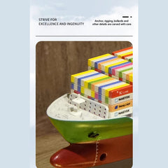 Banboring Shipping Container Ship Model(1:1000)
