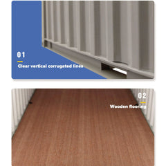 Banboring Shipping Container Tissue Box 1:20