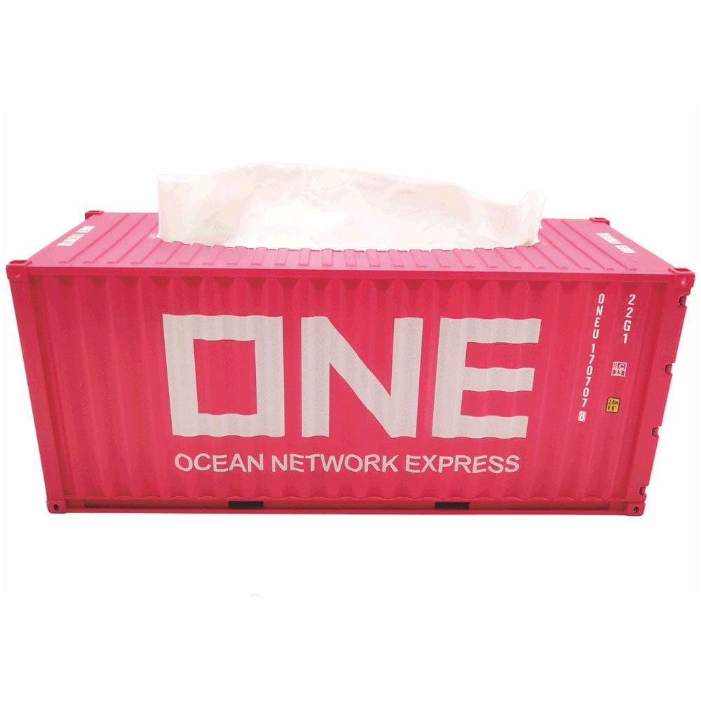 Banboring Shipping Container Tissue Box 1:20