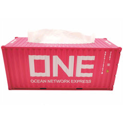 Banboring Shipping Container Tissue Box 1:20