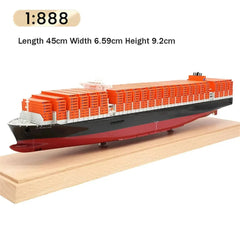 Banboring Type-10 Customization 45cm Container Ship Model (Scale 1:888)