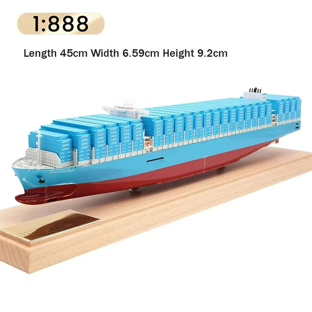 Banboring Type-14 Customization 45cm Container Ship Model (Scale 1:888)