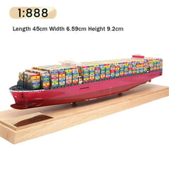 Banboring Type-3 Customization 45cm Container Ship Model (Scale 1:888)