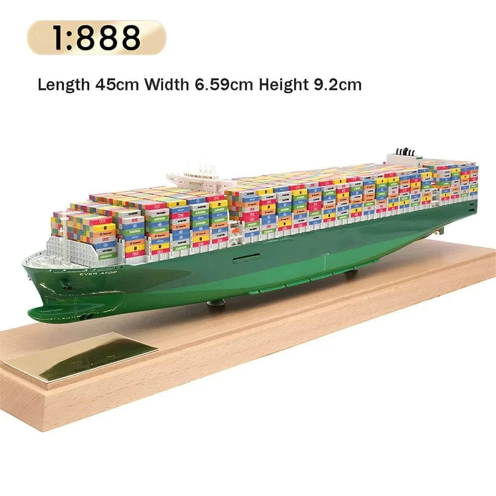 Banboring Type-9 Customization 45cm Container Ship Model (Scale 1:888)