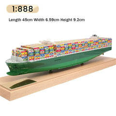Banboring Type-9 Customization 45cm Container Ship Model (Scale 1:888)