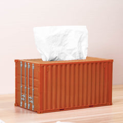 Banboring Vermilion Red Customisation Tissue Box