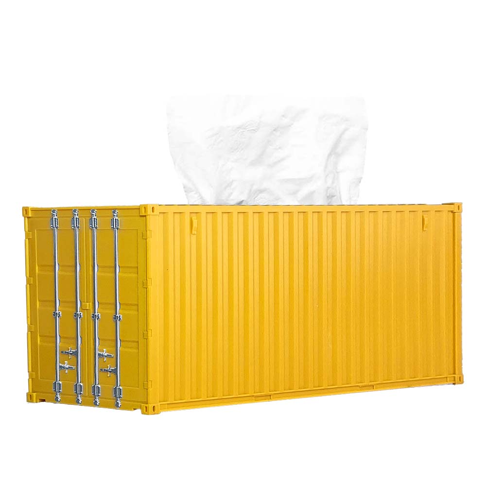 Banboring Yellow Customization 1:24 Container Tissue Box