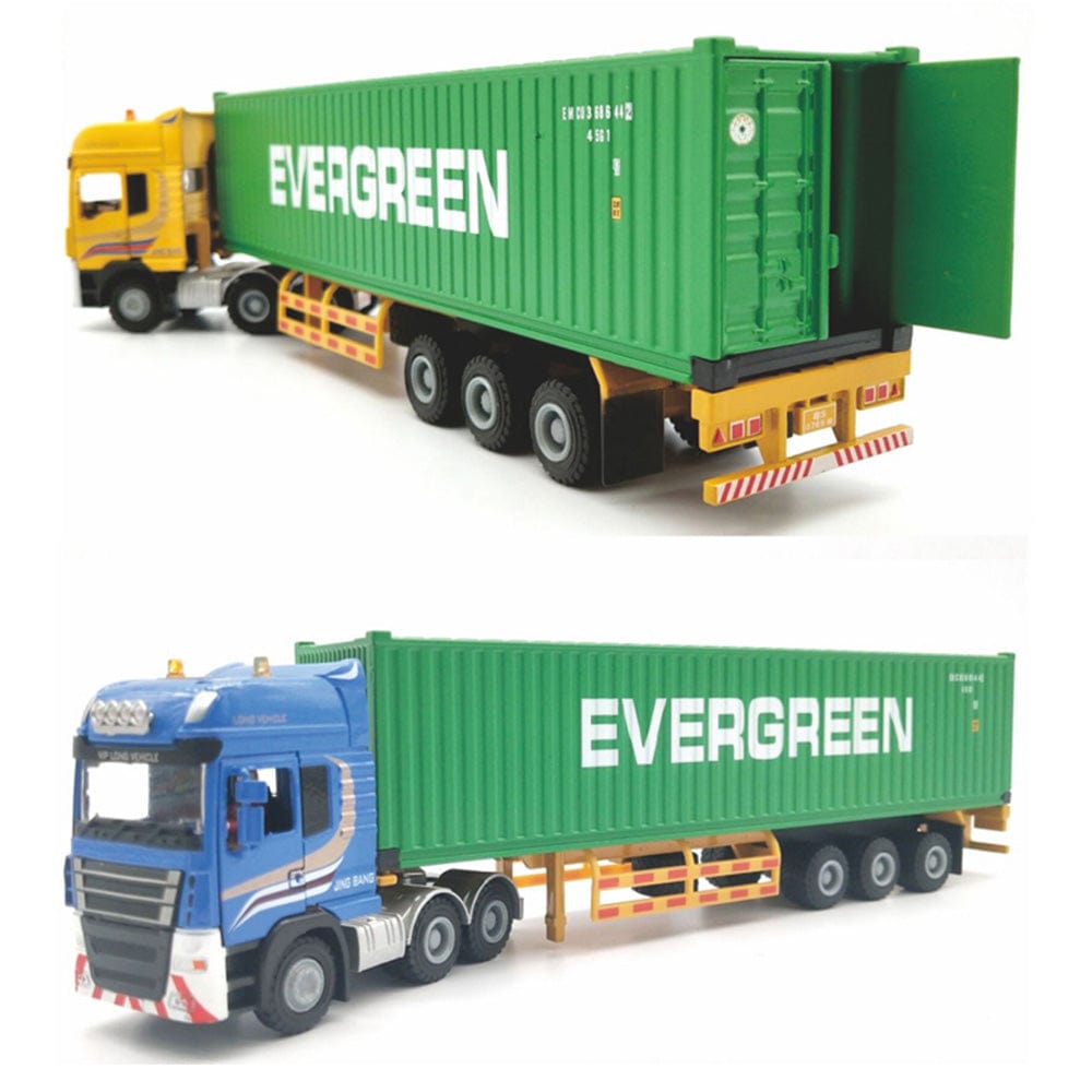 Patoak Alloy Simulation Container Model Truck 1:50