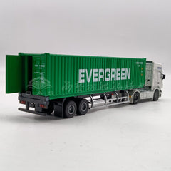 Patoak Alloy Simulation Container Model Truck 1:50-White Truck Cab
