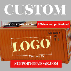 Patoak Iron Shipping Container Model Tissue Box 1:20