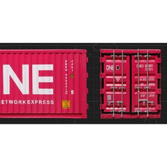 Patoak Iron Shipping Container Model Tissue Box 1:20