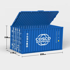Personalisation Blue-3 Container Storage Box