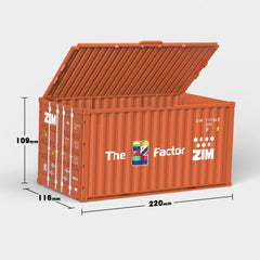 Personalisation Brown-3 Container Storage Box