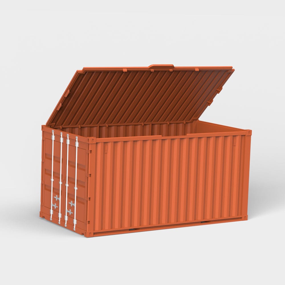 Personalisation Brown Customised Container Storage Box