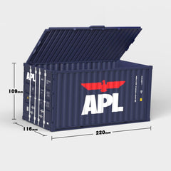 Personalisation DarkBlue-1 Container Storage Box