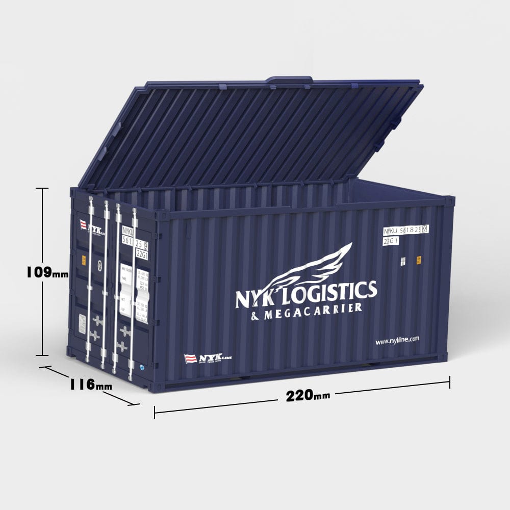 Personalisation DarkBlue-2 Container Storage Box