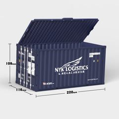 Personalisation DarkBlue-2 Container Storage Box