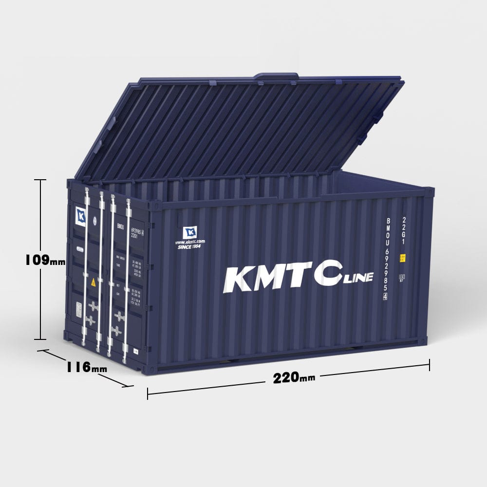 Personalisation DarkBlue-3 Container Storage Box