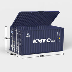 Personalisation DarkBlue-3 Container Storage Box