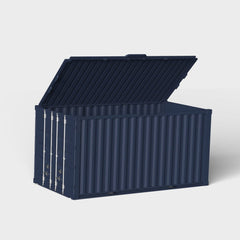Personalisation DarkBlue Customised Container Storage Box