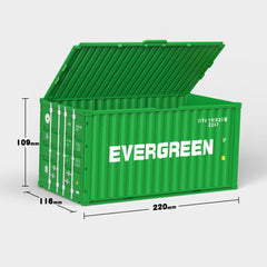 Personalisation Green-1 Container Storage Box